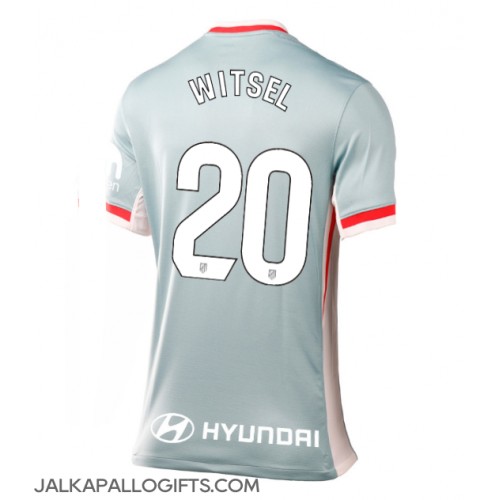 Atletico Madrid Axel Witsel #20 Vieraspaita Naiset 2024-25 Lyhythihainen